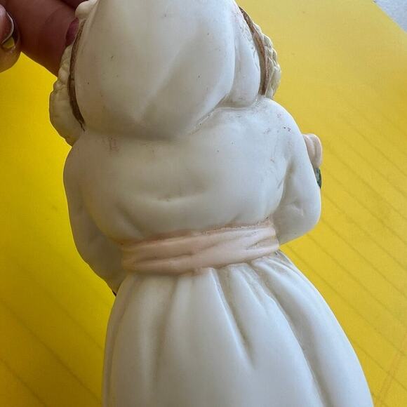 OLD WORLD FATHER CHRISTMAS SANTA porcelain bell -VINTAGE - Picture 8 of 12